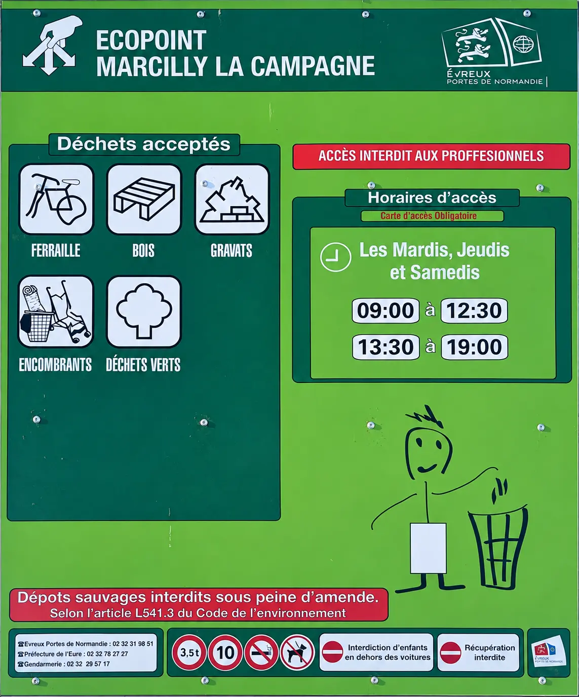 ÉcoPoint de Marcilly-la-Campagne
