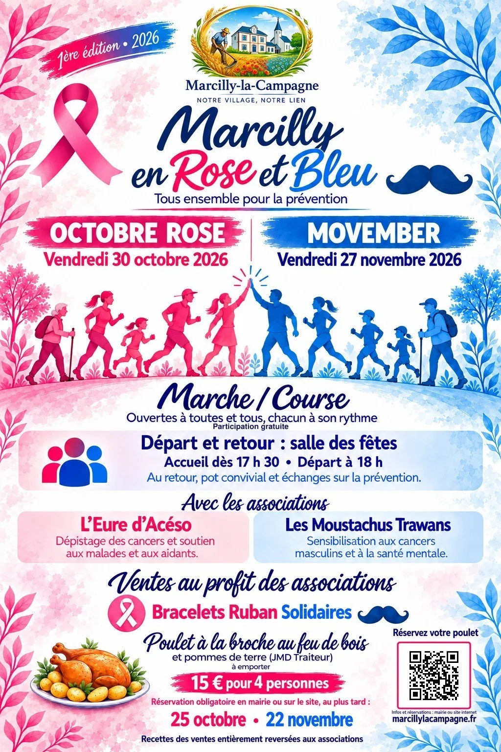 Marcilly en Rose et Bleu